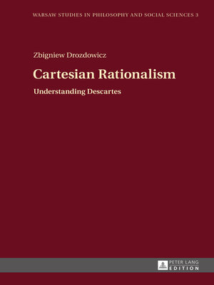 cover image of Cartesian Rationalism